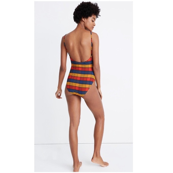 Madewell Second Wave Ruffled Drawstring One-Piece - Picture 5 of 16